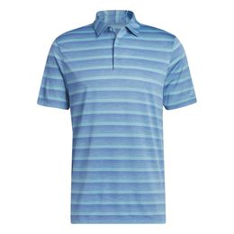 Two-Color Striped Polo